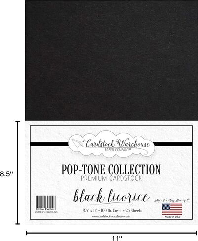 Cardstock Warehouse Pop Tone Whip Cream - 8.5 x 11" - 100 Lb. / 270 Gsm Matte Premium Cardstock Paper - 25 Sheets in Kuwait