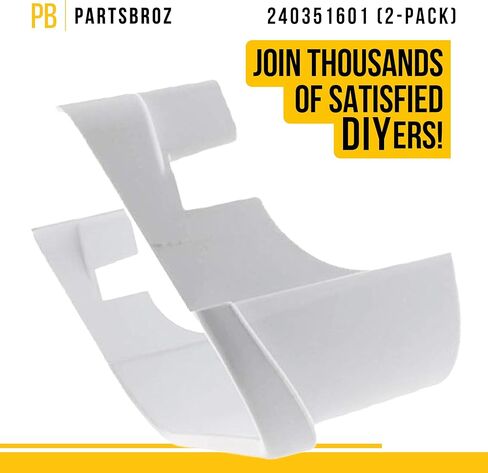 240351601 Fridge Door Shelf Replacement by PartsBroz - Compatible Gibson, Kenmore, Westinghouse, Frigidaire Replacement Parts - Replaces AP2115974 EA430027 PS430027 - Durable DIY Repair Part for Home in Kuwait