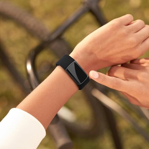 Amzpas Bands for Fitbit Charge 6 Bands,Fitbit Charge 5 bands Women Men - 3 Pack, Soft Silicone Adjustable Waterproof Sport Strap in Kuwait