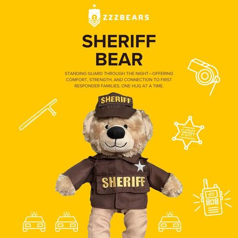 ZZZ Bears SGT Sleeptight Army Teddy Bear with Storybook & Sleep System, Comforting Gift for Army Kids, Helps with Bedtime Routine, Deployment Separation & Emotional Support in Saudi Arabia