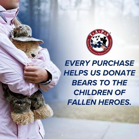 ZZZ Bears SGT Sleeptight Army Teddy Bear with Storybook & Sleep System, Comforting Gift for Army Kids, Helps with Bedtime Routine, Deployment Separation & Emotional Support in Saudi Arabia