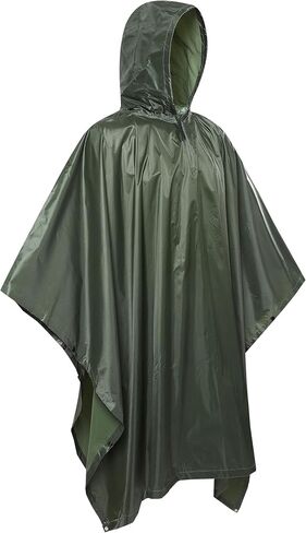 Rain Poncho Camouflage Poncho Waterproof Rain Poncho With Hood in Saudi Arabia
