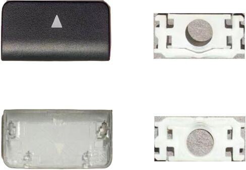 Replacement Up(Down) Arrow Keycap Keys and Hinge Silicone Rebound Cup Fit for MacBook Pro/Air 13/15'' A1425 A1502 A1398 A1369 A1466 2012-2015 Year Keyboard Up(Down) Key Cap (AP08 Model) in Kuwait