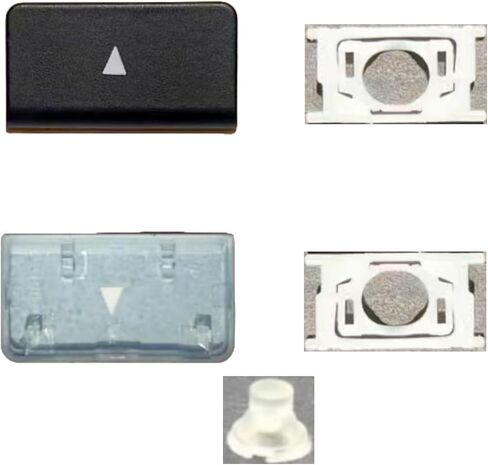 Replacement Up(Down) Arrow Keycap Keys and Hinge Silicone Rebound Cup Fit for MacBook Pro/Air 13/15'' A1425 A1502 A1398 A1369 A1466 2012-2015 Year Keyboard Up(Down) Key Cap (AP08 Model) in Kuwait