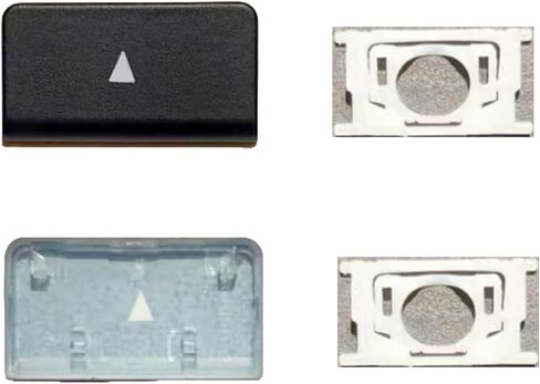 Replacement Up(Down) Arrow Keycap Keys and Hinge Silicone Rebound Cup Fit for MacBook Pro/Air 13/15'' A1425 A1502 A1398 A1369 A1466 2012-2015 Year Keyboard Up(Down) Key Cap (AP08 Model) in Kuwait