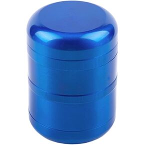 Manual Grinder Mixer 2.5-Inch – Portable Herb Grinder for Home & Travel | Smooth Nonstick Design for Effortless Grinding | Essential Kitchen Tool for Spices & Herbs | Durable, Compact - Blue