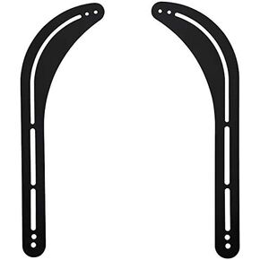 Mount-It! Soundbar TV Mount, Universal Sound Bar Bracket for TVs 32 to 70 Inches, Compatible with Samsung, Sony, Vizio, LG, and More, Fits Above or Below TV, Heavy-Duty Steel, 33 Lbs Capacity, Black