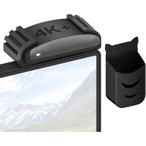 Upgrade Mount for Roku Express 4K & Roku Express 4K+ Holder for Mounted TV with Remote Holder - Space Saving Streaming Device Holder for Roku Express 4K+, Express 4K Mount for Remote Signal Reception