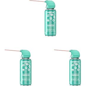 Duster Air Compliced ​​المعلبة للكمبيوتر - CAN AIR Air Duster Air Can ، 1pcs (3.5 أوقية) (حزمة 3)