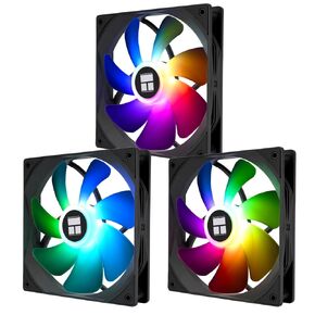 Thermalright TL-C14C-S X3 CPU Fan,with High Speed 1500RPM,140MM Quiet PWM Fan,Computer Case Cooling Fan(3 Quantities)