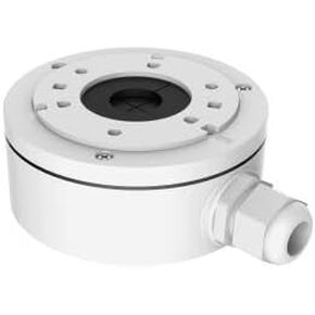DS-1280ZJ-XS Universal Junction Box Mount Bracket for Hikvision Dome Bullet Cameras, Weather Proof, Aluminum Alloy, White
