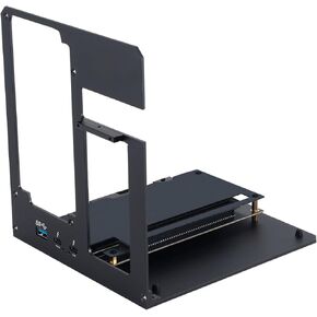 External GPU Enclosure Dock Compatible with Thunderbolt 3/4, eGPU Dock for Laptops and Gaming Handhelds,External Graphics Card Dock Compatible with NVIDIA/AMD PCIe,ATX Power Supply