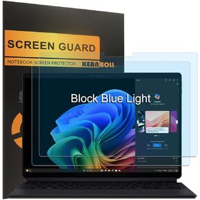 KEANBOLL 2 Pack Blocking Blue Light Screen Protector Designed for New 2024 ASUS ProArt PZ13 (HT5306/13.3 Inch), Anti Blue Light Glare and Anti Fingerprint (Matte) Shield