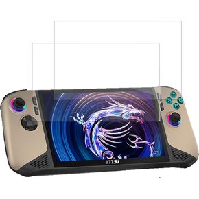 Screen Protector for MSI's New Claw 8 AI+ Handheld Game Console,WUNIAK Film Anti-Scratch High Touch Sensitivity,2 Pack.