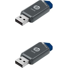 HP 256GB x900w USB 3.0 Flash Drive (P-FD256HP900-GE) with HP 128GB x900w USB 3.0 Flash Drive (P-FD128HP900-GE)