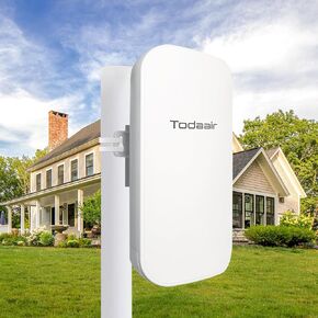 2025 Outdoor WiFi Extender，IP65 Weatherproof，WiFi Booster and Signal Amplifier，Outdoor WiFi Extender for Farm，Courtyard，Factory，Campsite