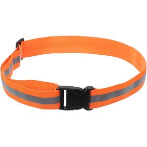 PATIKIL Reflective Safety Belt, Hi-Vis Safety Belt Adjustable Reflective Glow Belt Outdoor Running Gear for Night Jogging