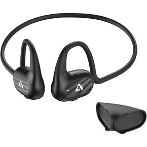YMOO Open Ear Wireless Bluetooth 5.2 Headphones for Running, IPX4 Water/Sweatproof, 10H Playtime, Low Latency, HiFi Air Conduction Earbuds with Dual-mic, for Workout/Trekking