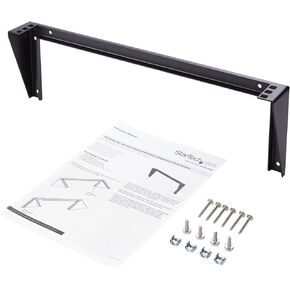 StarTech.com 4U Vertical Wall-Mount Bracket for 19inch Rack Mountable Equipment, 121lb/55kg Capacity, for Patch Panels/Servers