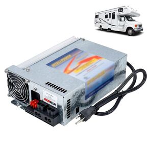 Rv Power Converter Inverter Charger 12v rv Converter 80 Amp Progressive Dynamics PD9280AV Inteli-Power 9200 Series Converter/Charger with Built-in Charge Wizard for Rv Camper Caravans