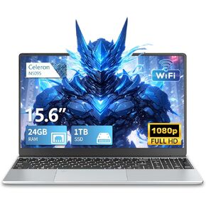 كمبيوتر محمول للألعاب N5095 ، 15.6 بوصة كمبيوتر محمول ، أجهزة الكمبيوتر المحمولة 16 جيجابايت ذاكرة الوصول العشوائي 512GB SSD LAPTOP GAMER 180 زاوية فتح البصمة فتح لوحة المفاتيح الخلفية 1920x1080 IPS MINI-HDMI WIFI5 لعمل أعمال الطلاب