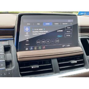 SXCY for 2021 2022 2023 2024 Chevy Tahoe Yukon Suburban Screen Protector 10.2 Inch 2024 Tahoe Navigation Display Screen Protector 2024 Tahoe Accessory
