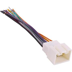 Car Radio Wiring Harness Connector Fit for Ford 1999-2006 F150/F250 Ranger Explorer Escape, 1998-2005 Lincoln Mercury Stereo Wire Cable Plug, CD Player Receiver Wire Cable Adapter Plug