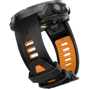 OVERSTEP 20mm Silicone Watch Band for Garmin Fenix 8 AMOLED 43mm / Fenix 7S / Fenix 6S / Fenix 5S / Epix Pro 42mm – Waterproof, Durable, Quick Fit Replacement Strap for Outdoor Sports & Adventure