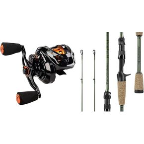KastKing Zephyr Bait Finesse Fishing Reel and Spartacus II Fishing Rod