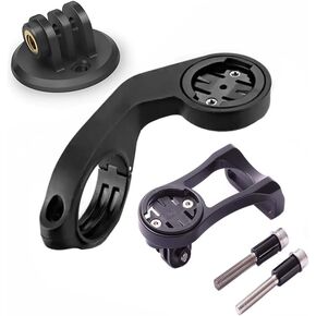 2PACK الممتد خارج الجبل ، جبل الدراجة لمحول Niterider ، كاميرا الحركة الرياضية ، Garmin Edge 25 130 200 500 510 800 810 820 1000 1030