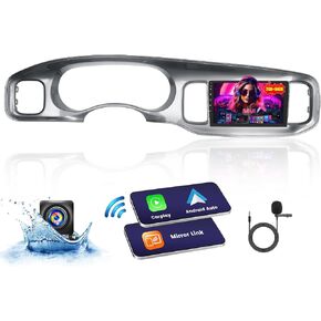 [2+64GB] Inefala for Dodge Charger 2011-2014 Android Car Stereo Radio with Wireless Carplay Android Auto, 9" HD Touchscreen with GPS WiFi EQ FM/RDS SWC 26UI Backup Camera Canbus MIC
