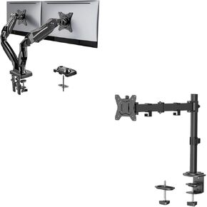 HUANUO Dual Monitor Stand&Single Monitor Mount