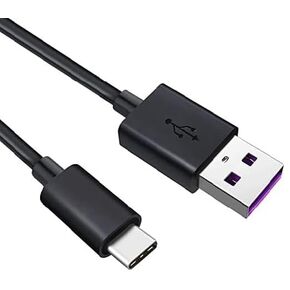 USBC Charging Cable Compatible with Horsepower Duck R1-3524 R1-3224 17694 17695 R13524 R13224 Gold Edition Compact Cordless Vacuum 7.4V 2000mAh Battery Power Supply Charger Cord