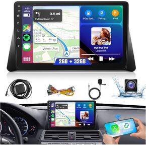 Leadfan Android Car Radio for Honda Accord 8th 2008 2009 2010 2011 2012 2013 with Wireless CarPlay Android Auto, 10.1 Inch Touch Screen Stereo for Accord 8th Bluetooth GPS Navi WiFi FM SWC Rear Camera