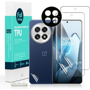 Ibywind Screen Protector For OnePlus 13 5G 6.82"(2 Pcs),Flexible TPU Film,With 1Pc Camera Lens Protector,1Pc Back Film,Bubble Free[Easy to install]