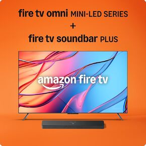 Amazon Fire TV 75" Omni Mini-LED Series with Fire TV Soundbar Plus
