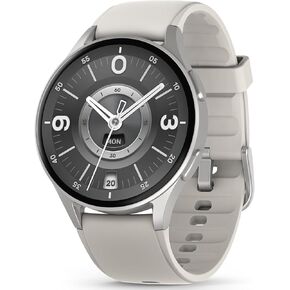 Smart Watch for Women, Built-in Alexa, GPS, HRV, VO2 Max, Blood Oxygen, Sleep & Stress Monitor, BT Calling, Compass, Altimeter, 1.32" AMOLED, Fitness & Women’s Health, Waterproof, iPhone Compatible