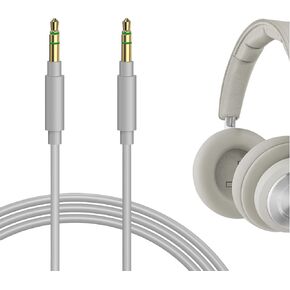 Geekria Audio Cable Compatible with Bang & Olufsen HX, H95, Portal, H9 3rd Gen, H9i, H8i, H9, H8, H7, H6, H4, H2 Headphones, 1/8" (3.5mm) to 3.5mm Replacement Stereo Cord (4 ft/1.2 m)
