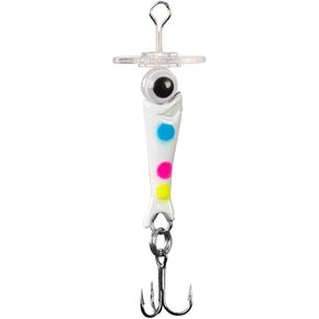 13 FISHING - Jabber Blade - Bladed Jigging Spoon - 1/4 oz - Wonder Bread - JB-WB-14