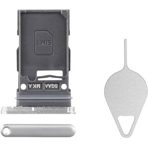 بالنسبة إلى Samsung Galaxy S23 Fe Sim Card Treshing Resulaction (إصدار SIM واحد) Cream Mint Purple Card Tresent Slot Adapter مع قاذف الإبرة لـ S23 Fe SM-S711U1 SM-S711U