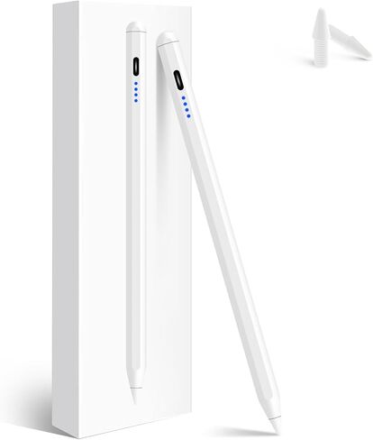 ABIGHUG Stylus Pen for iPad 9th&10th Generation, Fast Charge for iPad Pencil Compatible with 2018-2024 Apple iPad Pro 11"/12.9"/M4/iPad Air 3/4/5/M2/iPad 6/7/8/9/10/iPad Mini 5/6 Gen-Pink in Saudi Arabia