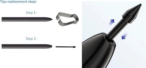 Galaxy S24 Ultra S Pen, 0.7mm Tip, Smooth Writing, Fits Phone Slot (Violet) in Kuwait