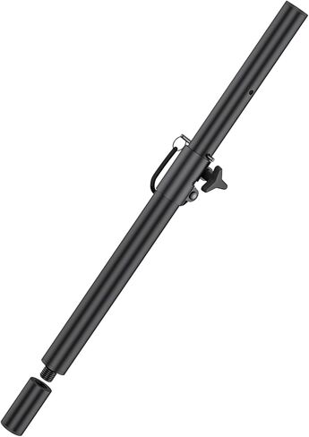 2 in 1 Speaker Pole for Subwoofer with Height Adjustable Subwoofer Pole Mount Fits M20 Speaker Pole Mounts and 35mm Mounts Speakers Extender with M20 to 35mm Adapter Load Capacity 121LBS, 1 Pack in Saudi Arabia