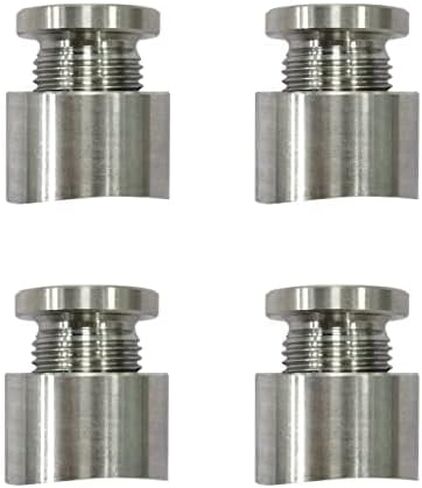 M18X1.5 Bung and Plug Notched Style Bung and Plug Stepped Notched Style Mounting Bung and Plugs (2 Bungs/2 Plugs) in Saudi Arabia