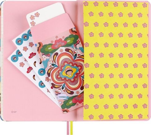 Moleskine Limited Edition Sakura Undated Planner by Momoko Sakura, with Gift Box, Hard Cover, Large (5" x 8.25"), Maruko floral, 208 pages in Saudi Arabia