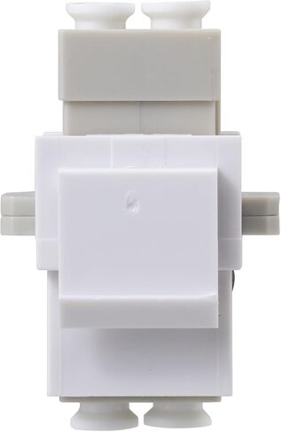 Xunsomten-10pcs LC/UPC ألياف أوبتيك مقرنة Keystone Jack Modular لألواح التصحيح وألواح الجدران محول كابل الكابلات الألياف LC LC DuPlex in Kuwait