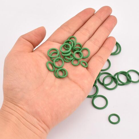 270pcs Rubber O Ring Kits 18 Sizes Car Air Conditioning O-Ring Assortment Set Sealing Gasket Washer for Car Repair,Electric Appliance,Bearing,Pump,Plumbing Etc (Purple) in Saudi Arabia