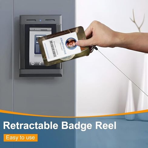 حامل شارة Akkya مع بكرة قابلة للسحب، لطيف مضحك الكرتون أنيمي الجمجمة معرف اسم العلامة العمل شارة كليب الثقيلة العمودي بطاقة حامي غطاء حالة للعمل مكتب ممرضة الطالب المعلم النساء الرجال in Kuwait