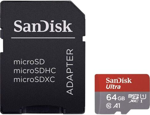 [Older Version] SanDisk 16GB Ultra microSDHC UHS-I Memory Card with Adapter - 98MB/s, C10, U1, Full HD, A1, Micro SD Card - SDSQUAR-016G-GN6MA in Saudi Arabia