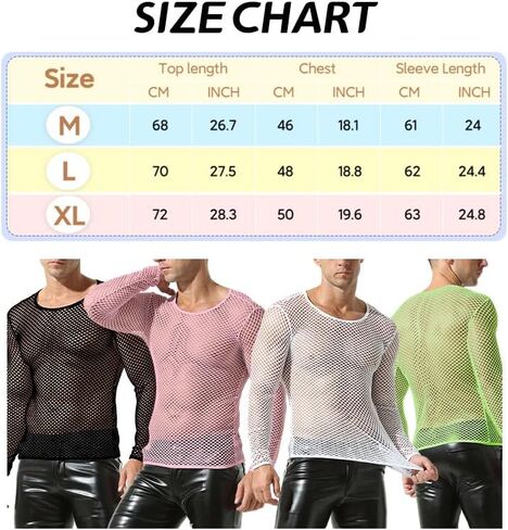 YOOBNG Sexy Men's T-Shirt Mesh Fishnet Sleeveless Undershirt Hollow Out Tank Top in Kuwait